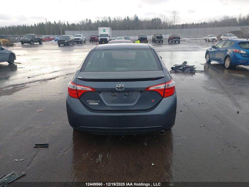 2014 Toyota Corolla S VIN: 2T1BURHE0EC056471 Lot: 12449560