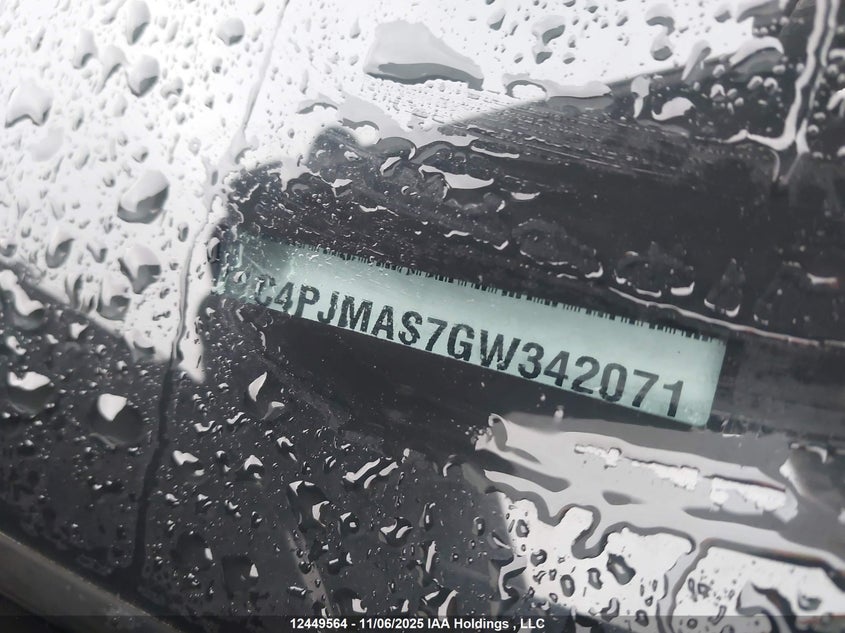 1C4PJMAS7GW342071 2016 JEEP CHEROKEE photo no. 19