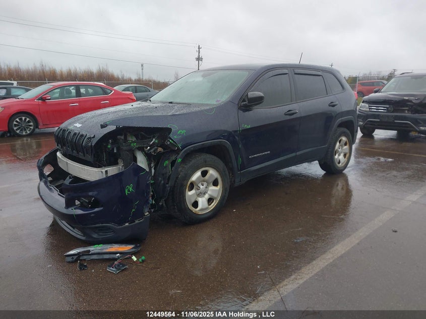 1C4PJMAS7GW342071 2016 JEEP CHEROKEE photo no. 2