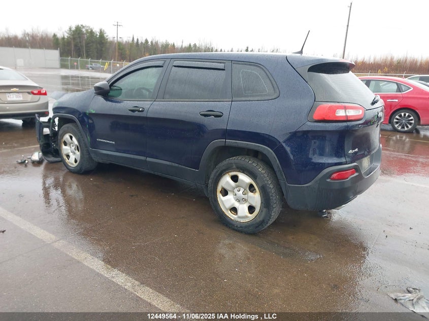 1C4PJMAS7GW342071 2016 JEEP CHEROKEE photo no. 3