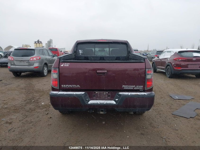 2013 Honda Ridgeline Touring VIN: 5FPYK1F59DB501375 Lot: 12449575