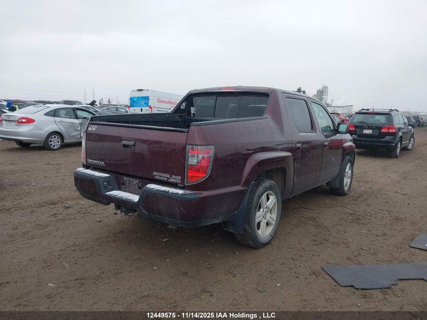 5FPYK1F59DB501375 2013 HONDA RIDGELINE photo no. 4