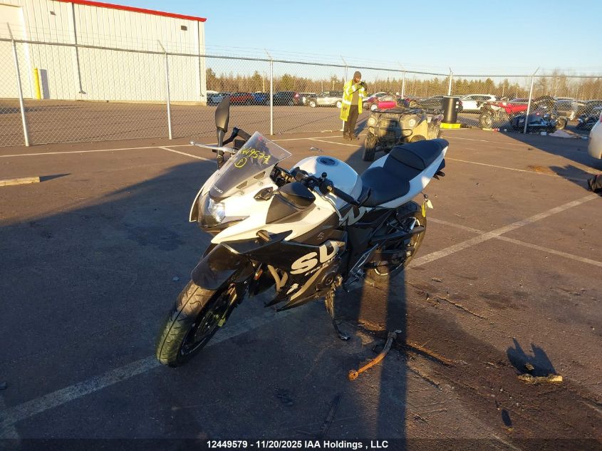 2021 Suzuki Gsx250R VIN: LC6DN11AXM1100022 Lot: 12449579