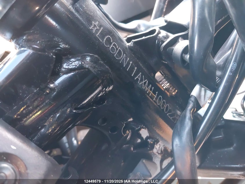 2021 Suzuki Gsx250R VIN: LC6DN11AXM1100022 Lot: 12449579