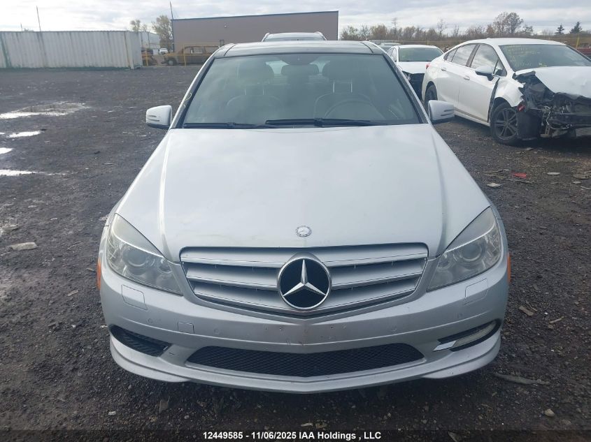 2011 Mercedes-Benz C 350 4Matic VIN: WDDGF8HB7BA510852 Lot: 12449585