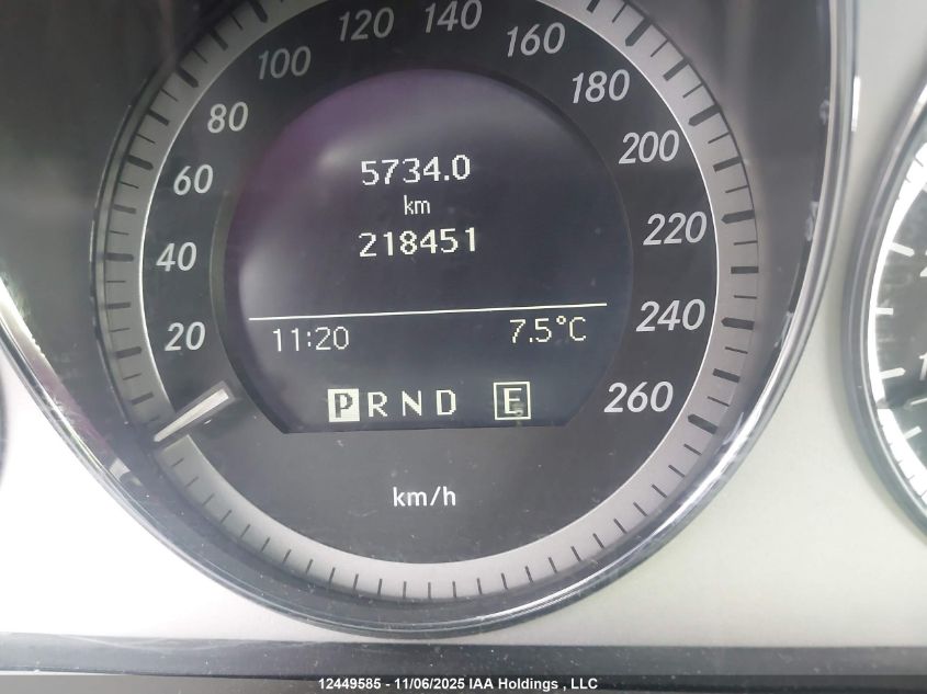 2011 Mercedes-Benz C 350 4Matic VIN: WDDGF8HB7BA510852 Lot: 12449585