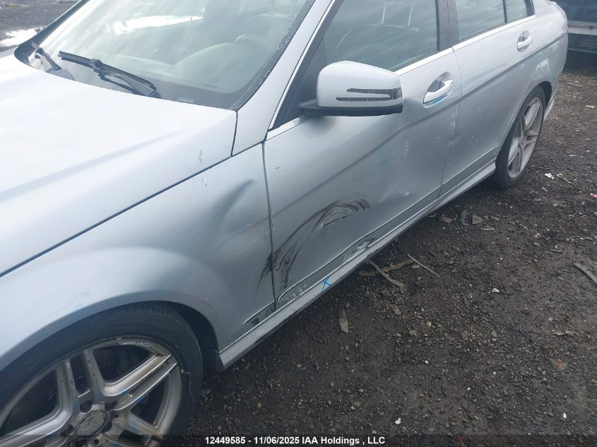 2011 Mercedes-Benz C 350 4Matic VIN: WDDGF8HB7BA510852 Lot: 12449585