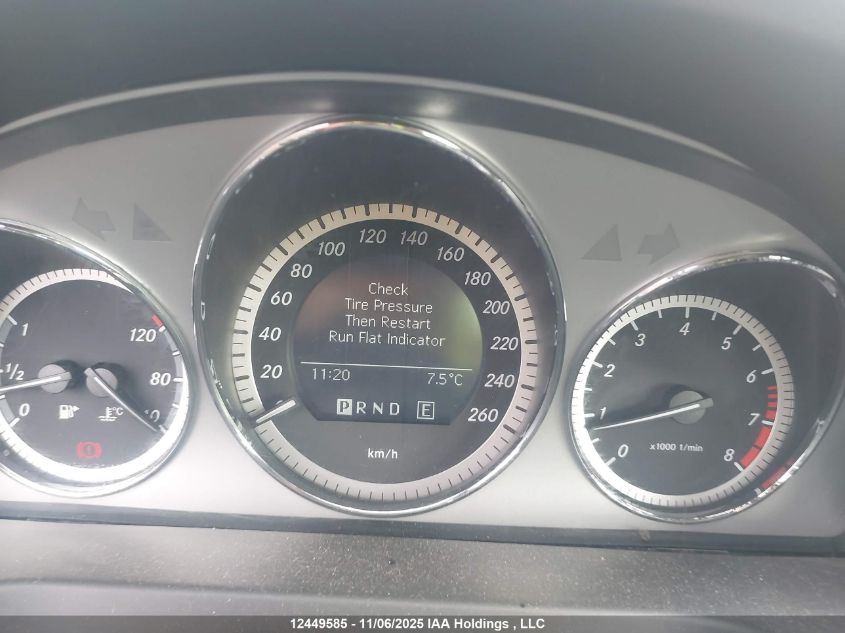 2011 Mercedes-Benz C 350 4Matic VIN: WDDGF8HB7BA510852 Lot: 12449585