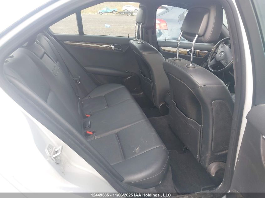 2011 Mercedes-Benz C 350 4Matic VIN: WDDGF8HB7BA510852 Lot: 12449585