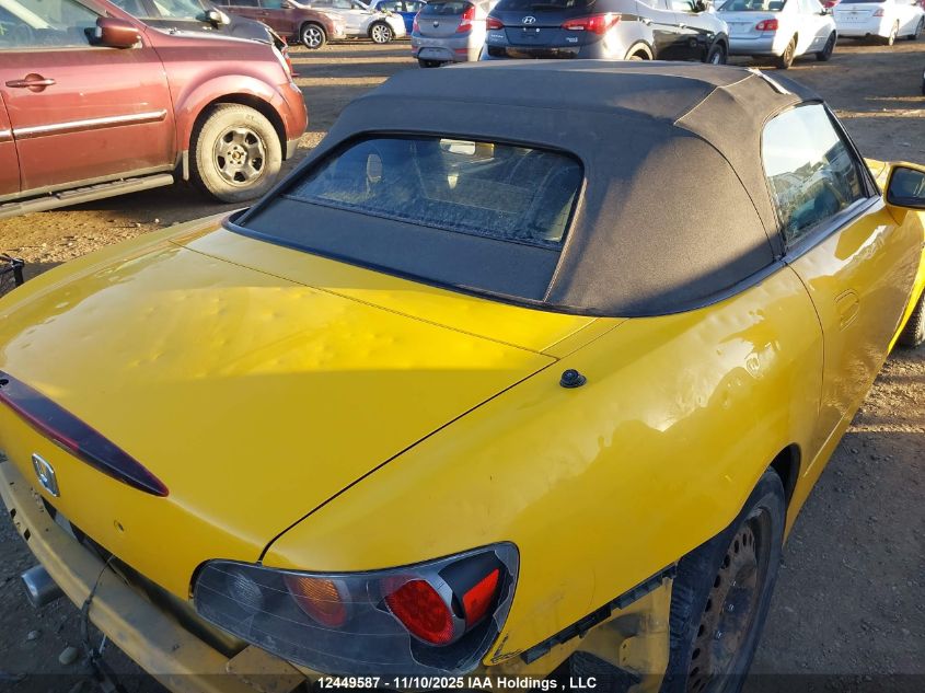 2004 Honda S2000 VIN: JHMAP21494T800134 Lot: 12449587