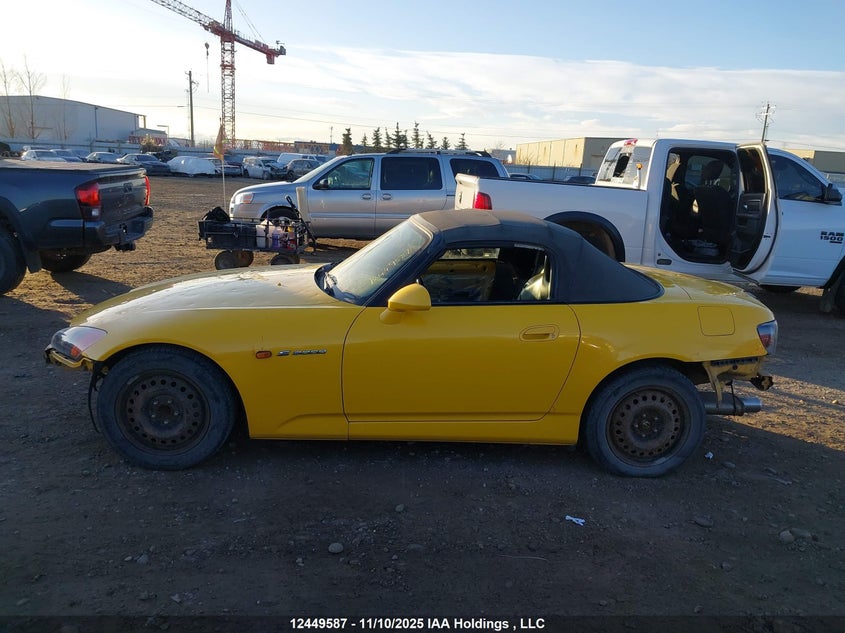 2004 Honda S2000 VIN: JHMAP21494T800134 Lot: 12449587