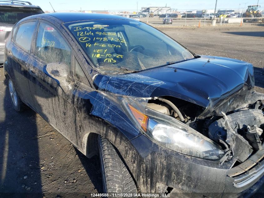 2014 Ford Fiesta Se VIN: 3FADP4EJ8EM198732 Lot: 12449588