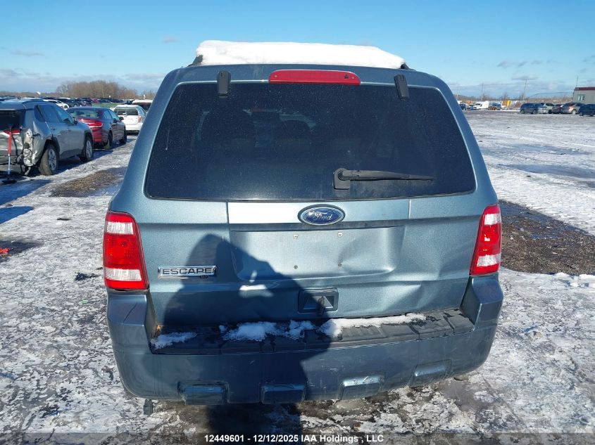 2011 Ford Escape Xlt Automatic VIN: 1FMCU9D79BKA70242 Lot: 12449601
