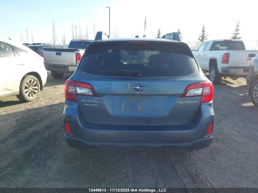 2015 Subaru Outback 2.5I Limited VIN: 4S4BSCNC5F3341713 Lot: 12449613
