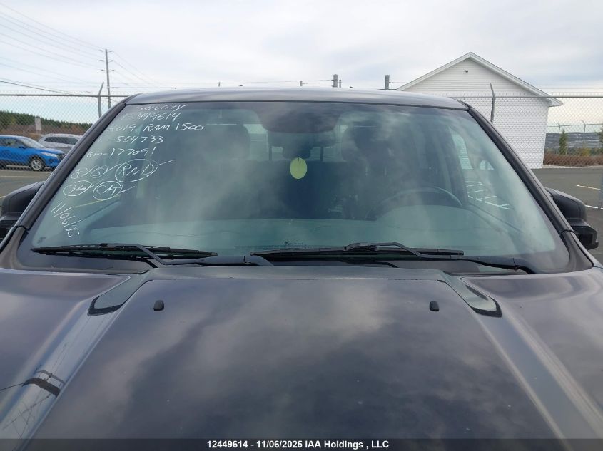 2019 Ram 1500 Classic Slt VIN: 1C6RR7LT8KS564733 Lot: 12449614