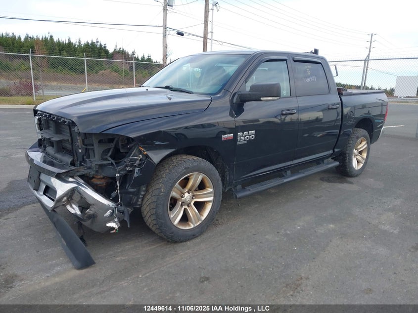 1C6RR7LT8KS564733 2019 RAM 1500 photo no. 2