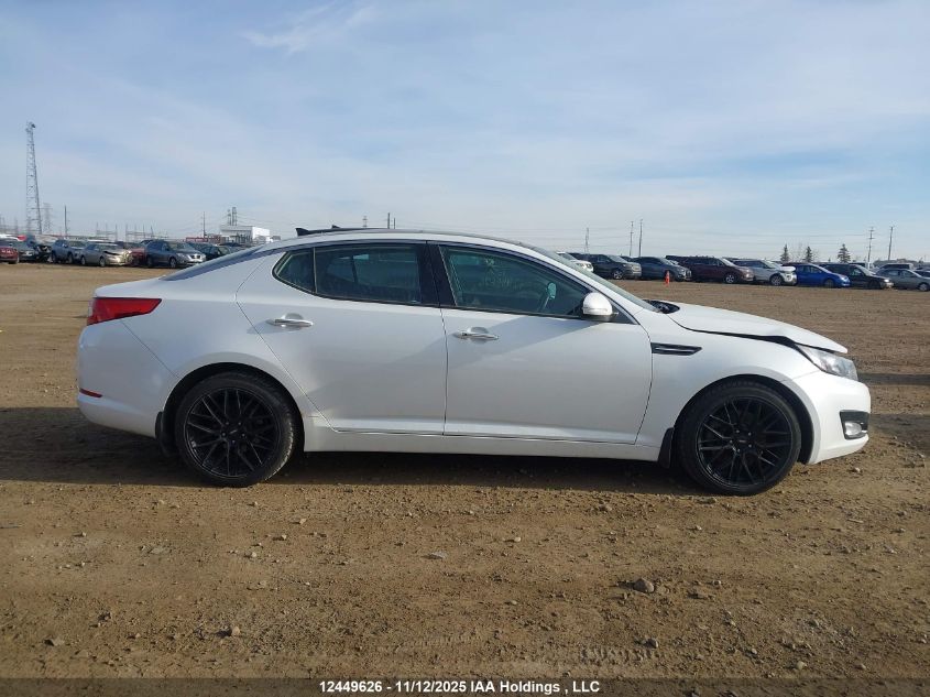 2012 Kia Optima Ex/Ex Luxury/Ex+ VIN: KNAGN4A73C5247018 Lot: 12449626