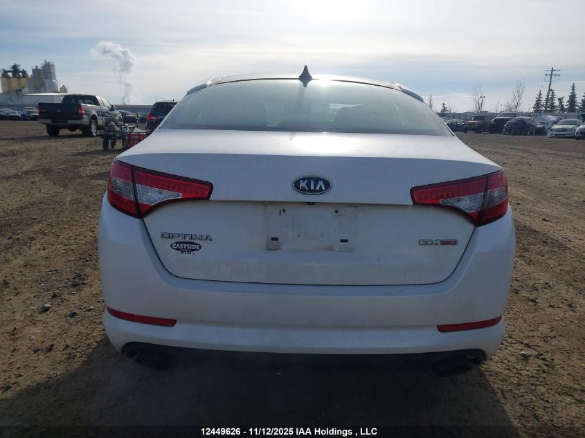 2012 Kia Optima Ex/Ex Luxury/Ex+ VIN: KNAGN4A73C5247018 Lot: 12449626