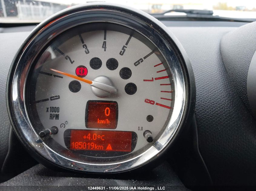 2011 Mini Cooper Countryman VIN: WMWZB3C57BWM29028 Lot: 12449631