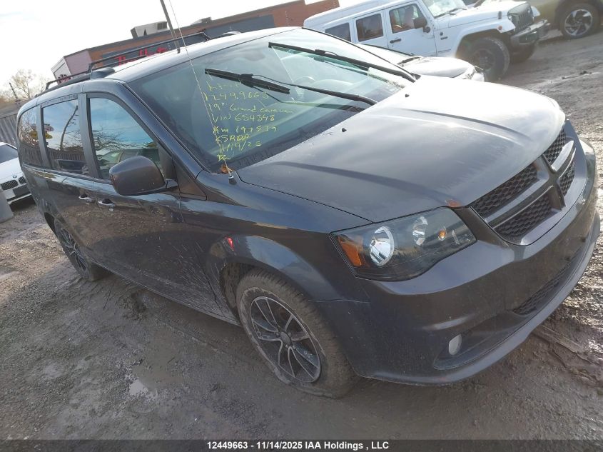 2019 Dodge Grand Caravan VIN: 2C4RDGEG5KR654348 Lot: 12449663