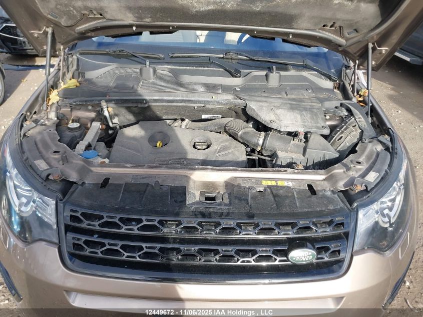 2016 Land Rover Discovery Sport Hse Luxury VIN: SALCT2BG9GH544785 Lot: 12449672