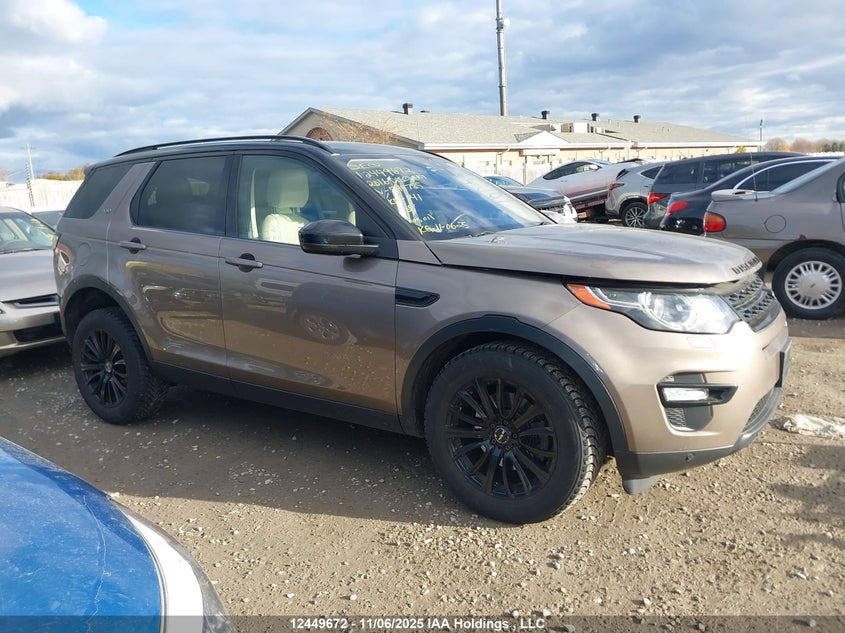 2016 Land Rover Discovery Sport Hse Luxury VIN: SALCT2BG9GH544785 Lot: 12449672