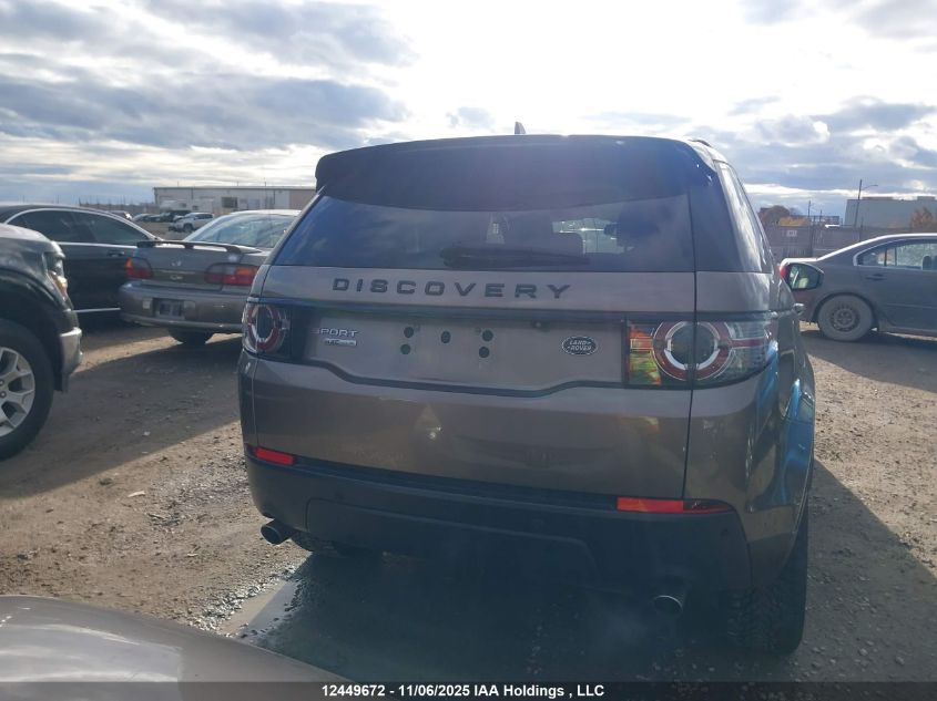 2016 Land Rover Discovery Sport Hse Luxury VIN: SALCT2BG9GH544785 Lot: 12449672