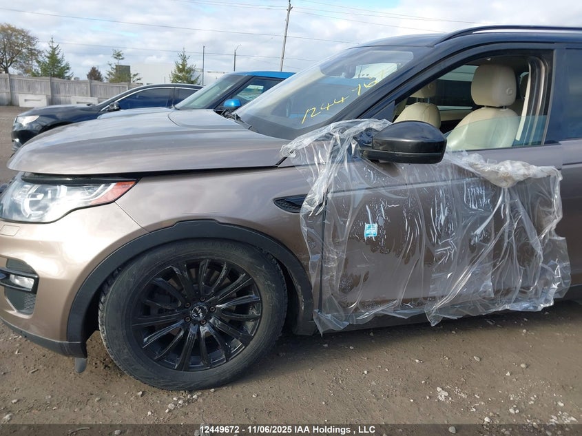 2016 Land Rover Discovery Sport Hse Luxury VIN: SALCT2BG9GH544785 Lot: 12449672