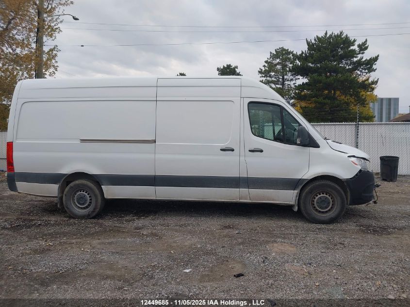 2022 Mercedes-Benz Sprinter 2500 VIN: W1Y4DCHY2NP452186 Lot: 12449685