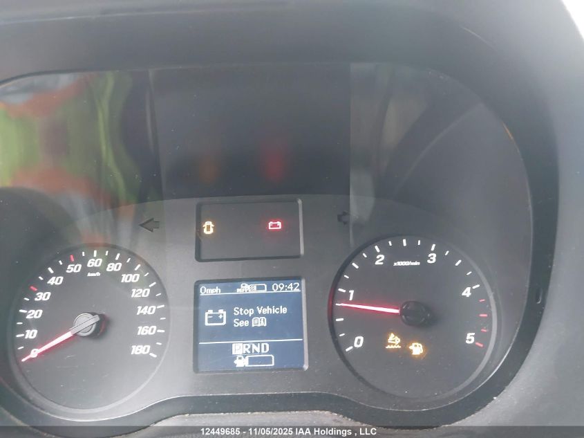 2022 Mercedes-Benz Sprinter 2500 VIN: W1Y4DCHY2NP452186 Lot: 12449685