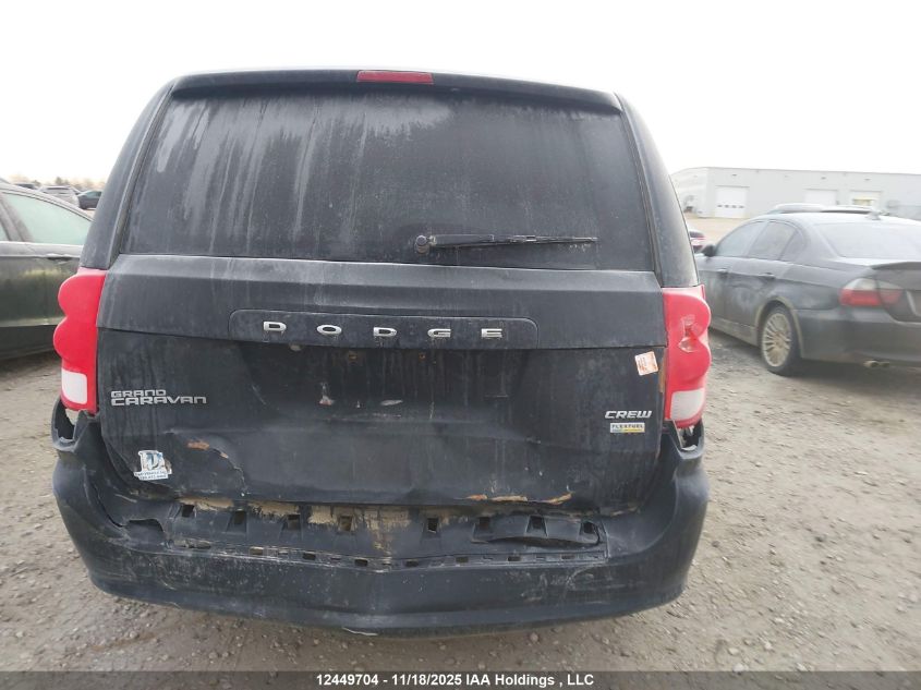 2018 Dodge Grand Caravan Crew VIN: 2C4RDGDG3JR310081 Lot: 12449704