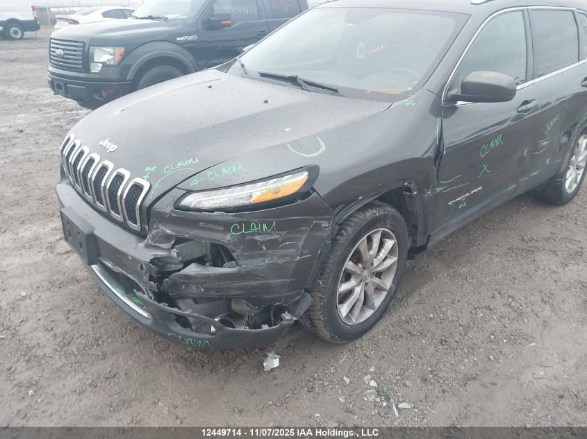 2016 Jeep Cherokee Limited VIN: 1C4PJMDS5GW192358 Lot: 12449714