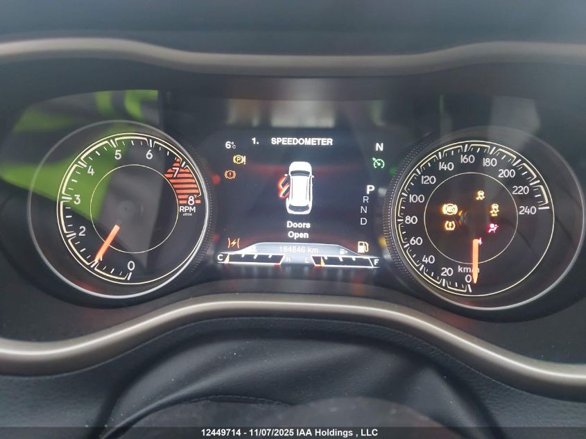 2016 Jeep Cherokee Limited VIN: 1C4PJMDS5GW192358 Lot: 12449714