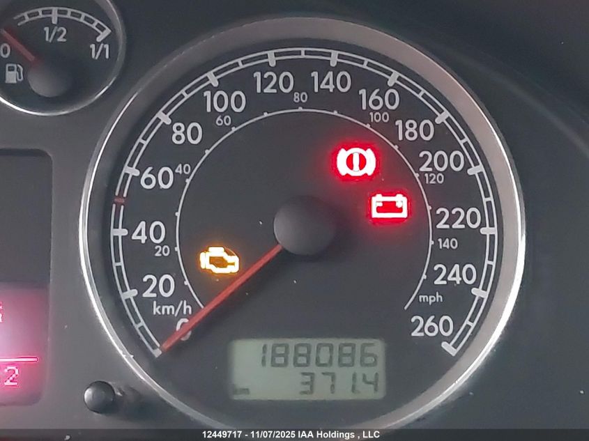 2002 Volkswagen Passat Gls VIN: WVWPH63B52P115131 Lot: 12449717