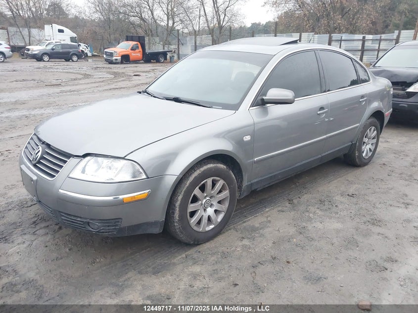 WVWPH63B52P115131 2002 VOLKSWAGEN PASSAT photo no. 2