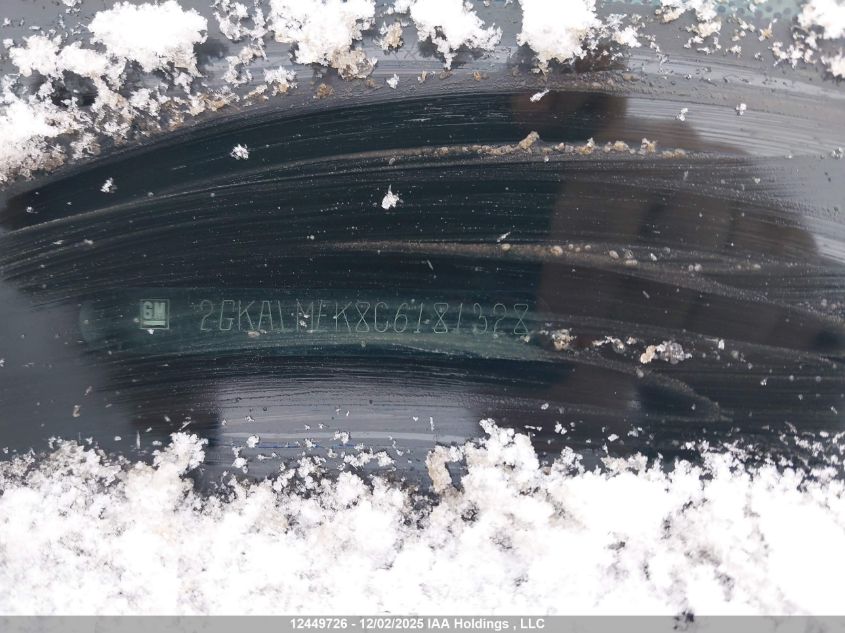 2012 GMC Terrain Sle VIN: 2GKALMEK8C6181328 Lot: 12449726