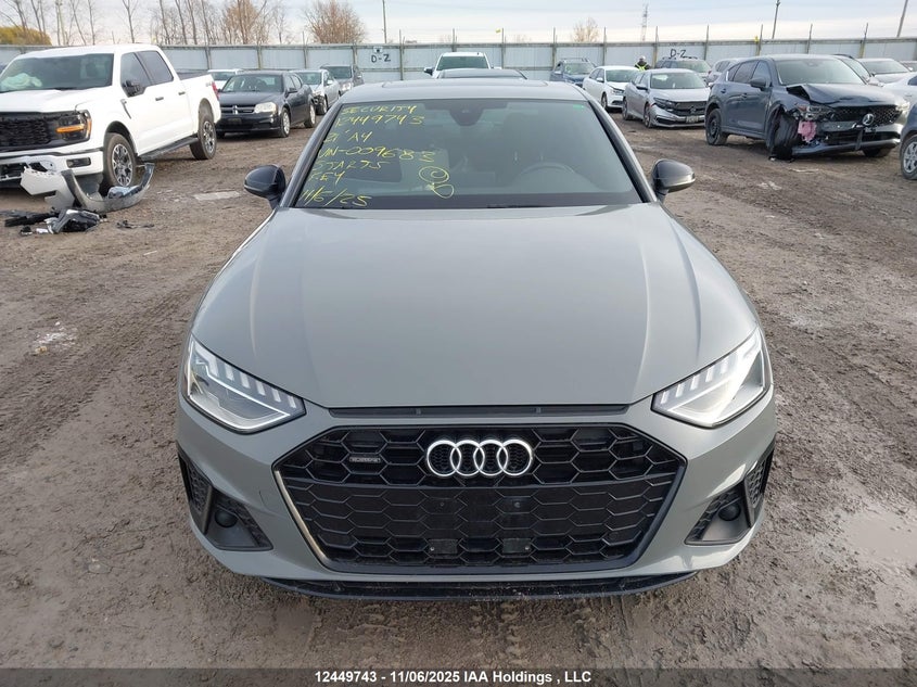 2021 Audi A4 45 Progressiv VIN: WAUEAAF48MN009683 Lot: 12449743