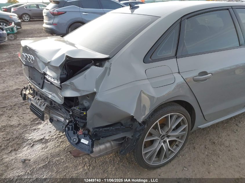 2021 Audi A4 45 Progressiv VIN: WAUEAAF48MN009683 Lot: 12449743