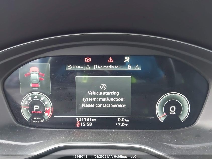 2021 Audi A4 45 Progressiv VIN: WAUEAAF48MN009683 Lot: 12449743