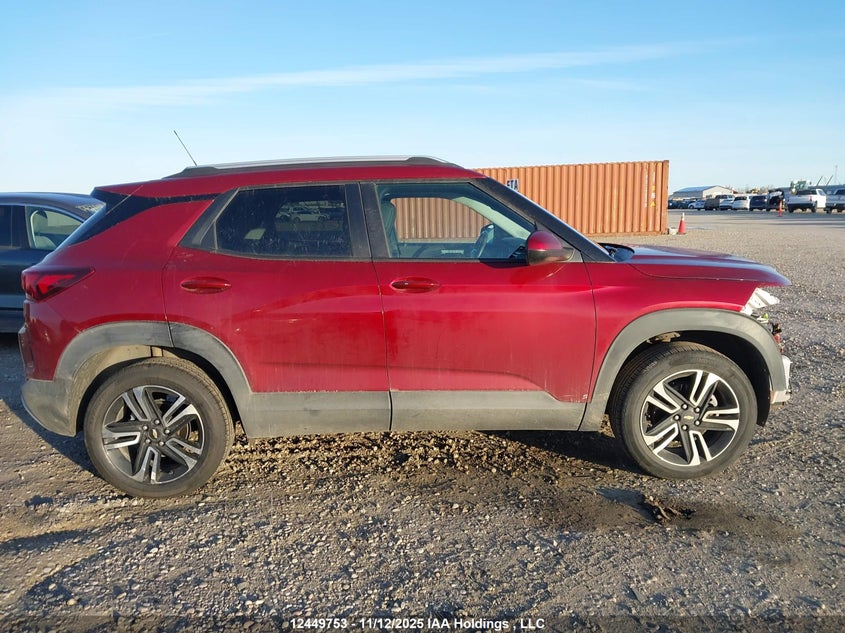 2022 Chevrolet Trailblazer Lt VIN: KL79MPSL1NB025414 Lot: 12449753