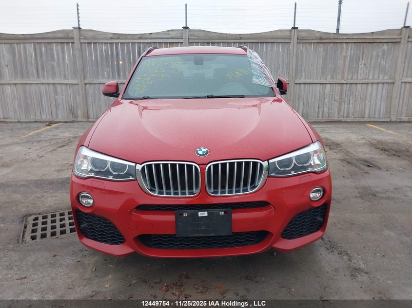 5UXWX7C35H0W39537 2017 BMW X3 photo no. 12