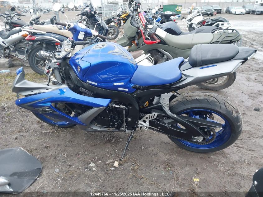 2008 Suzuki Gsx-R600 VIN: JS1GN7EAX82108646 Lot: 12449766