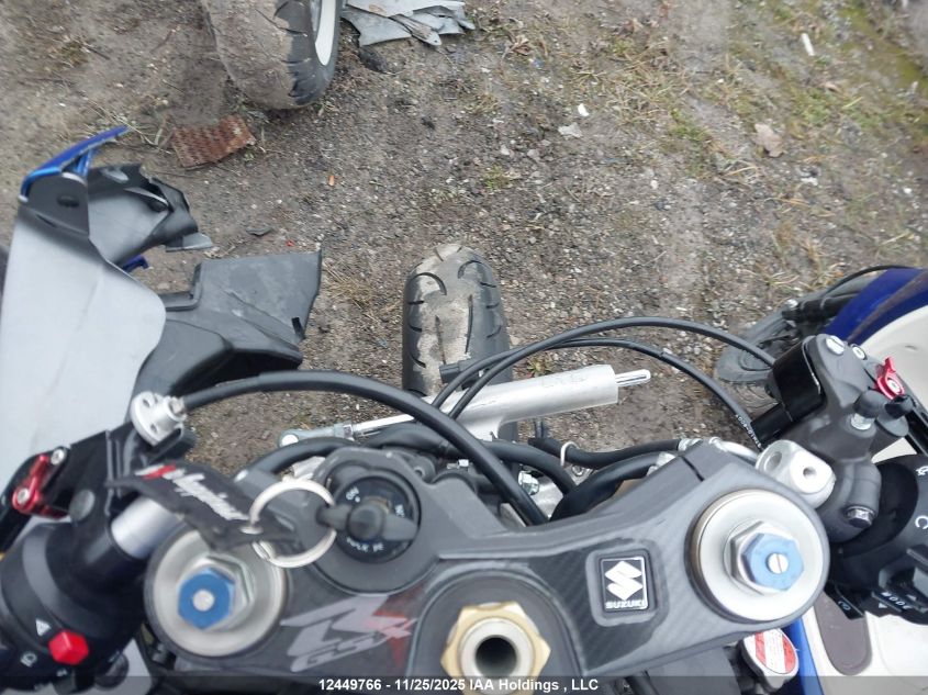 2008 Suzuki Gsx-R600 VIN: JS1GN7EAX82108646 Lot: 12449766