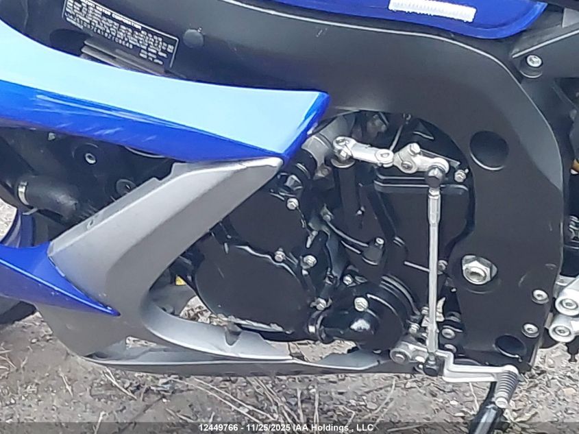 2008 Suzuki Gsx-R600 VIN: JS1GN7EAX82108646 Lot: 12449766