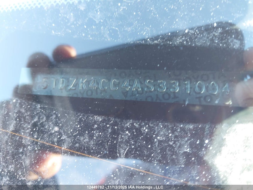 5TDZK4CC4AS331094 2010 TOYOTA SIENNA photo no. 19