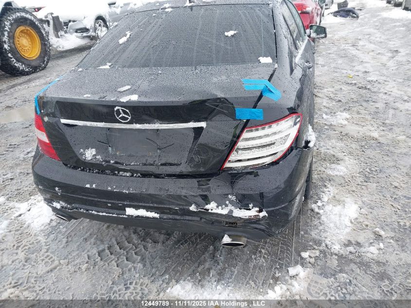 2013 Mercedes-Benz C 300 4Matic VIN: WDDGF8AB1DA797408 Lot: 12449789
