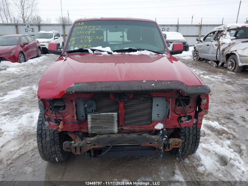 2011 Ford Ranger Super Cab VIN: 1FTKR4EE3BPA44238 Lot: 12449797