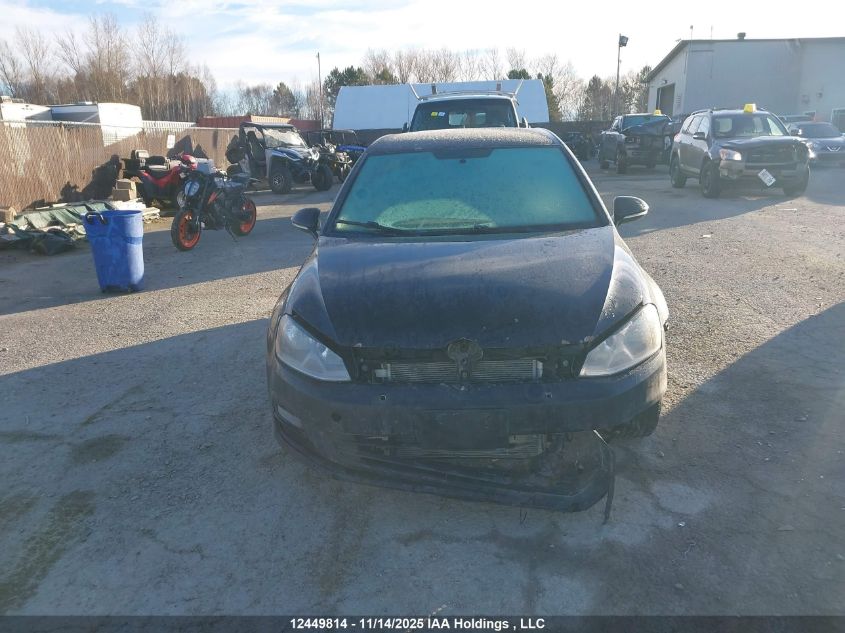 2015 Volkswagen Golf 2.0 Tdi Comfortline/2.0 Tdi Highline/2.0 Tdi Trendline VIN: 3VWRA7AU2FM088051 Lot: 12449814