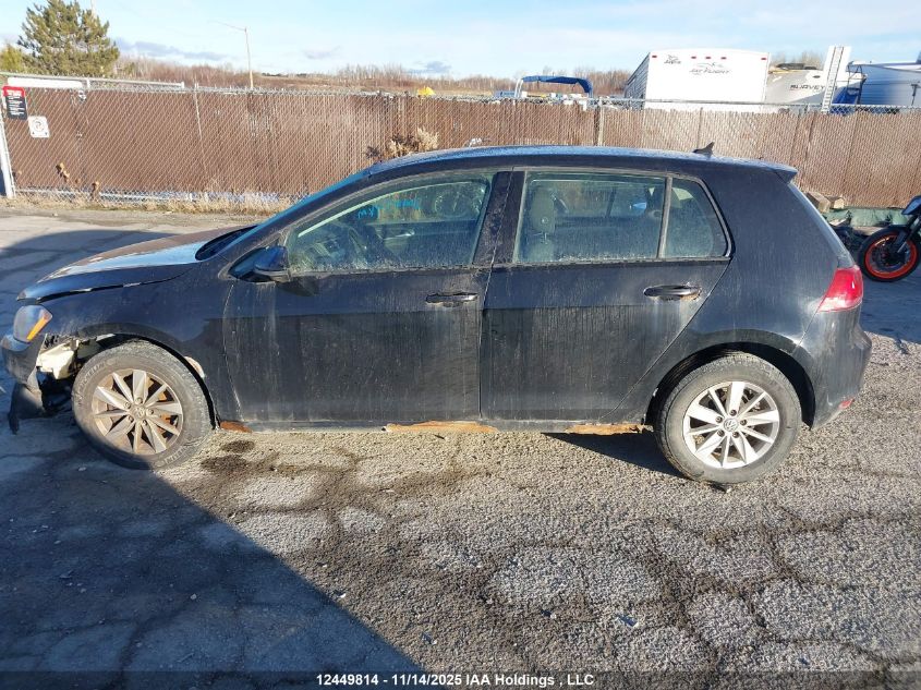 2015 Volkswagen Golf 2.0 Tdi Comfortline/2.0 Tdi Highline/2.0 Tdi Trendline VIN: 3VWRA7AU2FM088051 Lot: 12449814