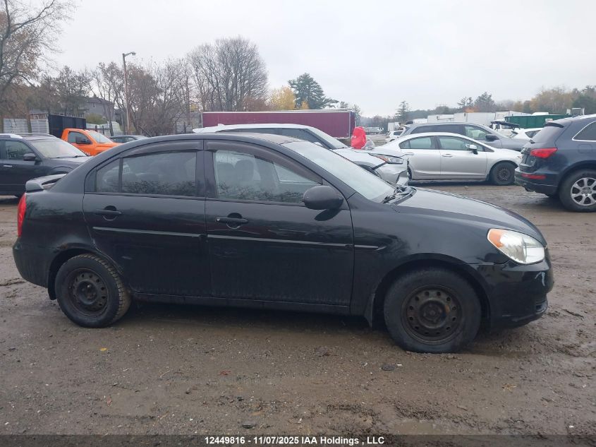 2006 Hyundai Accent VIN: KMHCN45C46U035422 Lot: 12449816